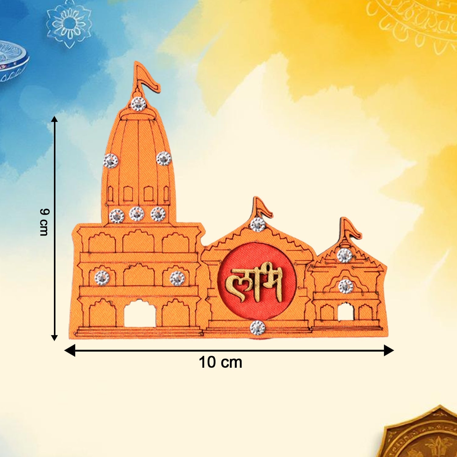 Shubh Labh Ram Temple Religious Showpiece Shubh Labh Ram Temple Religious Showpiece